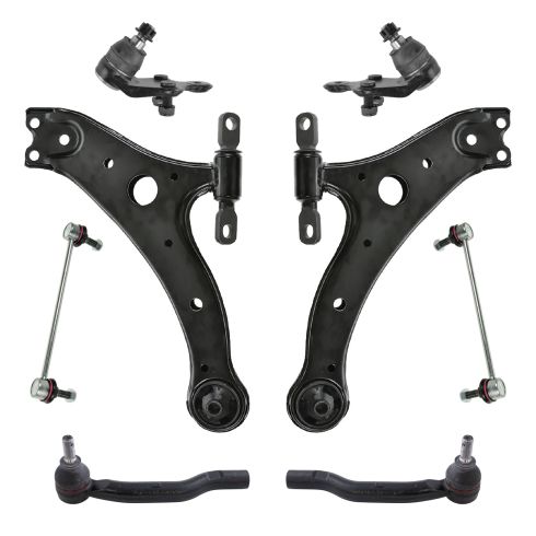 07-18 Toyota Camry; 13-18 Avalon Front Steering & Suspension Kit (8pc)