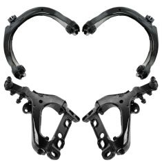 08-09 Envoy, 9-7X, Trailblazer; 08 Ascender Front Up & Low Control Arm Kit (4pc)