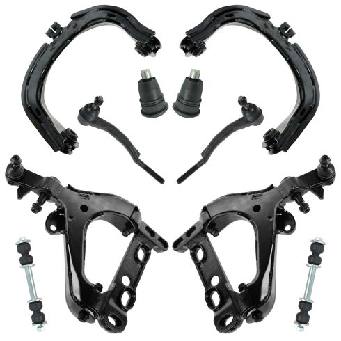 08-09 Envoy, 9-7X, Trailblazer; 08 Ascender Front Steer & Suspension Kit (10pc)