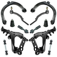 08-09 Envoy, 9-7X, Trailblazer; 08 Ascender Front Steer & Suspension Kit (12pc)