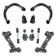 08-09 Envoy, 9-7X, Trailblazer; 08 Ascender Front Suspension Kit (10pc)