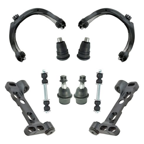 08-09 Envoy, 9-7X, Trailblazer; 08 Ascender Front Suspension Kit (10pc)