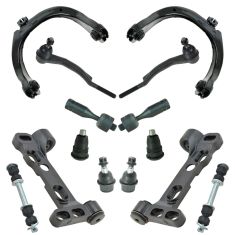 08-09 Envoy, 9-7X, Trailblazer; 08 Ascender Front Steer & Suspension Kit (14pc)