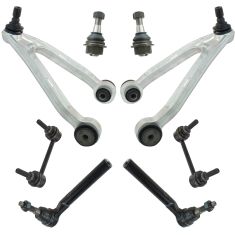 06-10 Hummer H3; 09-10 H3T Front Steering & Suspension Kit (8 Piece)