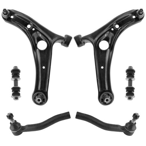 00-03 Toyota Echo (wo PS) Front Steering & Suspension Kit (6pc)