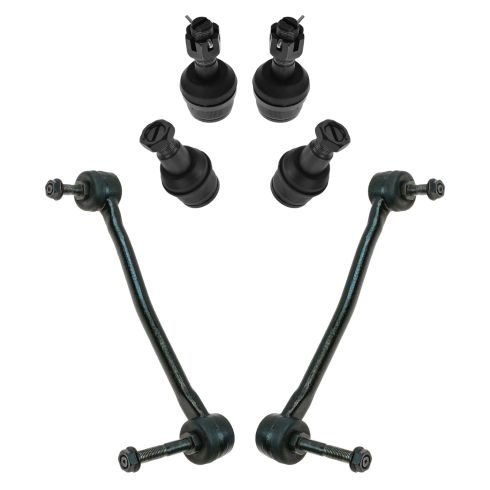 00-05 Excursion; 00-04 F250, F350; 00-02 F450, F550 4WD Front Suspension Kit (6pc)