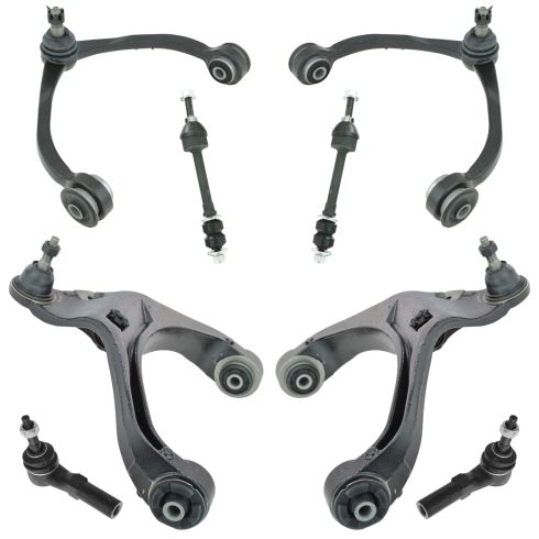05-11 Dodge Dakota; 06-09 Raider Front Steer & Suspension Kit (8pc)