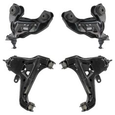 00-05 S10, S15 Blazer, Jimmy 4wd Front Upper Lower Control Arm Kit (4pc)