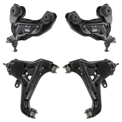 00-05 S10, S15 Blazer, Jimmy 4wd Front Upper Lower Control Arm Kit (4pc)