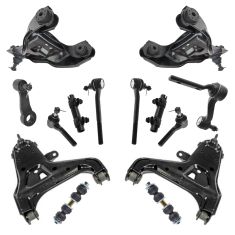 00-05 S10, S15 Blazer, Jimmy 4wd Front Steering & Suspension Kit (14pc)
