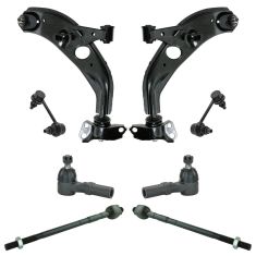 98-02 Mazda 626 Front Steering & Suspension Kit (8pc)