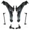 04 Kia Spectra 2.0L; 05-09 Spectra Front Steering & Suspension Kit (6pc)