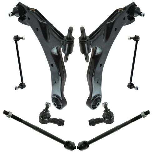 04 Kia Spectra 2.0L; 05-09 Spectra Front Steering & Suspension Kit (6pc)