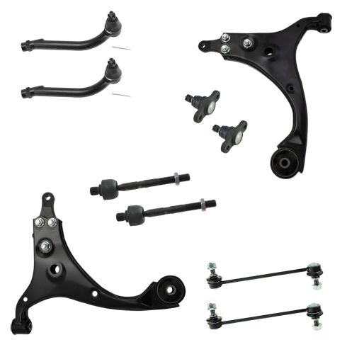 10-13 Kia Forte Front Steering & Suspension Kit (10pc)