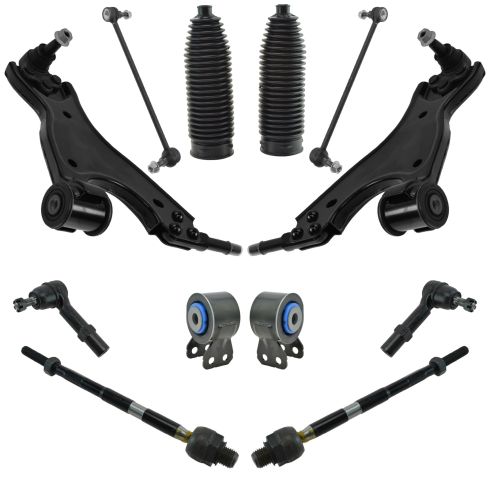 08-17 Buick Enclave; 09-17 Traverse; 07-17 Acadia Steering & Suspension Kit (12p