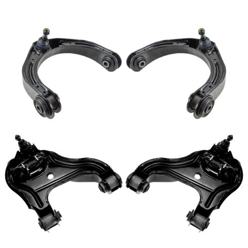 03-08 Ram 1500 Mega Cab; 03-11 2500, 3500 2WD Front Up & Low Ctrl Arm Kit (4pc)