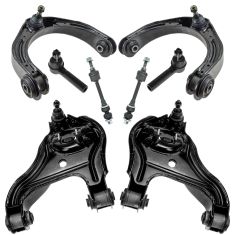 03-08 Ram 1500 Mega Cab; 03-11 2500, 3500 2WD Front Steer & Suspension Kit (8pc)