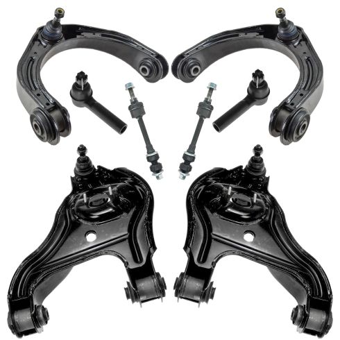 03-08 Ram 1500 Mega Cab; 03-11 2500, 3500 2WD Front Steer & Suspension Kit (8pc)