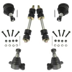 92-02 Chevy GMC 2WD 8 Lug Front Suspension Kit 6pc