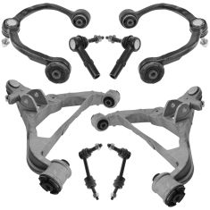 03-04 (to 12/03) Expedition (w/o Air Susp) Front Steering & Suspension Kit 8pc
