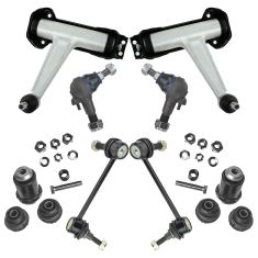 92-93 MB 3, 4, 5, 600 Series; 98-99 CL; 94-99 S Class Front Suspension Kit 8pc