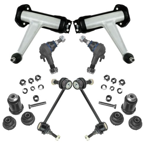 92-93 MB 3, 4, 5, 600 Series; 98-99 CL; 94-99 S Class Front Suspension Kit 8pc