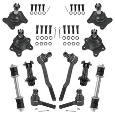 93-98 Toyota T100 4WD Front Steering & Suspension Kit 12pc