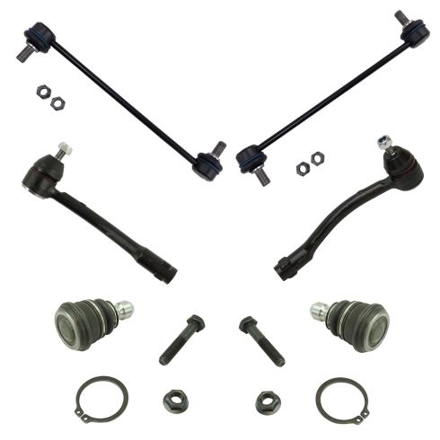 12-15 Kia Rio Front Steering & Suspension Kit 6pc