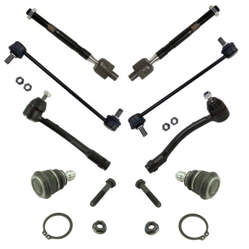 12-15 Kia Rio Front Steering & Suspension Kit 8pc