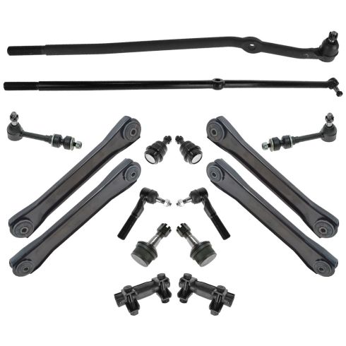 00-01 Dodge Ram 1500 4WD Front Steering & Suspension Kit 16pc