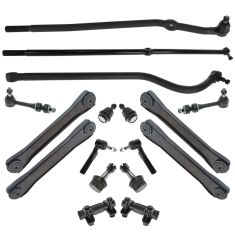 00-01 Dodge Ram 1500 4WD Front Steering & Suspension Kit 17pc