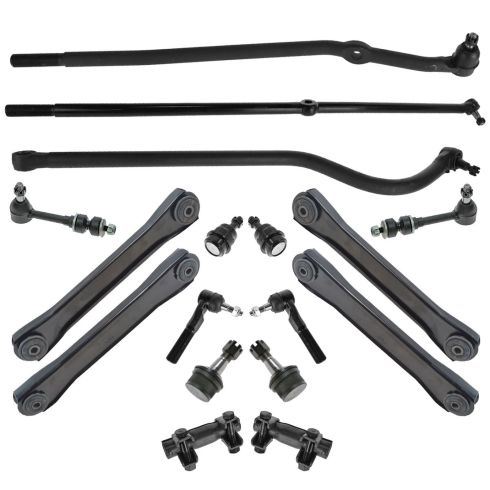 00-01 Dodge Ram 1500 4WD Front Steering & Suspension Kit 17pc
