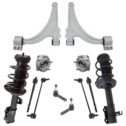 11-12 Chevy Cruze Front Steering Suspension Drivetrain Kit 12pc