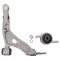 Front Upper Lower Control Arm w Ball Joint Set 6pc