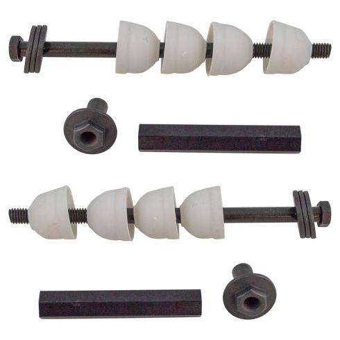 73-05 GM Ford Isuzu Nissan Front Stabilizer Bar Link Kit Pair (Moog)