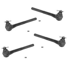 88-05 Chevy GMC C/K Truck FS SUV Tie Rod Kit 4pc (MOOG)