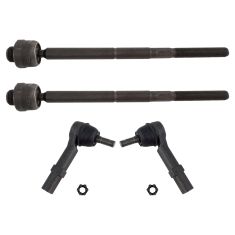 07-14 Escalade; Avalanche; Silverado, Sierra 1500; Tahoe, Yukon Frt Inr/Out Tie Rod (Set of 4) (MG)