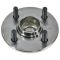2000-06 Hyundai Accent w/o ABS Rear Wheel Hub & Bearing LR = RR