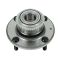 02-06 Mitsubishi Lancer LS & OZ w/ABS w/4 Lug Rear Wheel Bearing & Hub Assy LR = RR