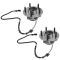 00-04 Ford F150 4x4 Front Hub & Bearing w/4whl ABS Pair