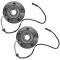 00-04 Ford F150 4x4 Front Hub & Bearing w/4whl ABS Pair