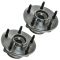 00-01 Dodge 1500 PU 4WD AWAL Front Hub & Bearing Pair