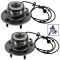 00-01 Dodge 1500 PU 4WD AWAL Front Hub & Bearing Pair