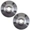 92-03 Toyota Camry Sienna Avalon 6 cyl Solara Lexus RX300 Hub Bearing Front Pair