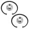 92-03 Toyota Camry Sienna Avalon 6 cyl Solara Lexus RX300 Hub Bearing Front Pair