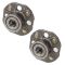 98-02 Honda Accord 4cyl w/Rr Disc Rr Hub & Bearing Pair