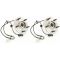 2007-08 Chrysler Pacifica Front Wheel Bearing & Hub Assy PAIR