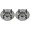 2000-06 Hyundai Accent w/o ABS Rear Wheel Hub & Bearing PAIR