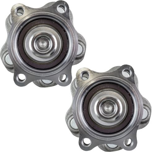 A-Premium Wheel Hub And Bearing Assembly Kit For Nissan Altima Maxima Quest - Rear Left & Right 2-Piece Set