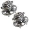 07-11 Honda CR-V; 10-11 Crosstour w/2WD Rear Wheel Bearing & Hub PAIR